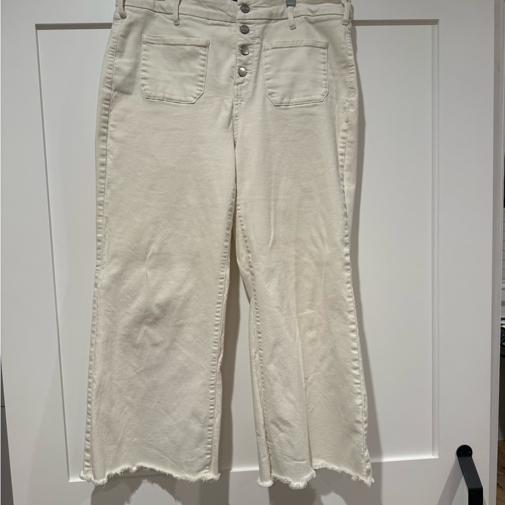 NYDJ Cream Denim Pants